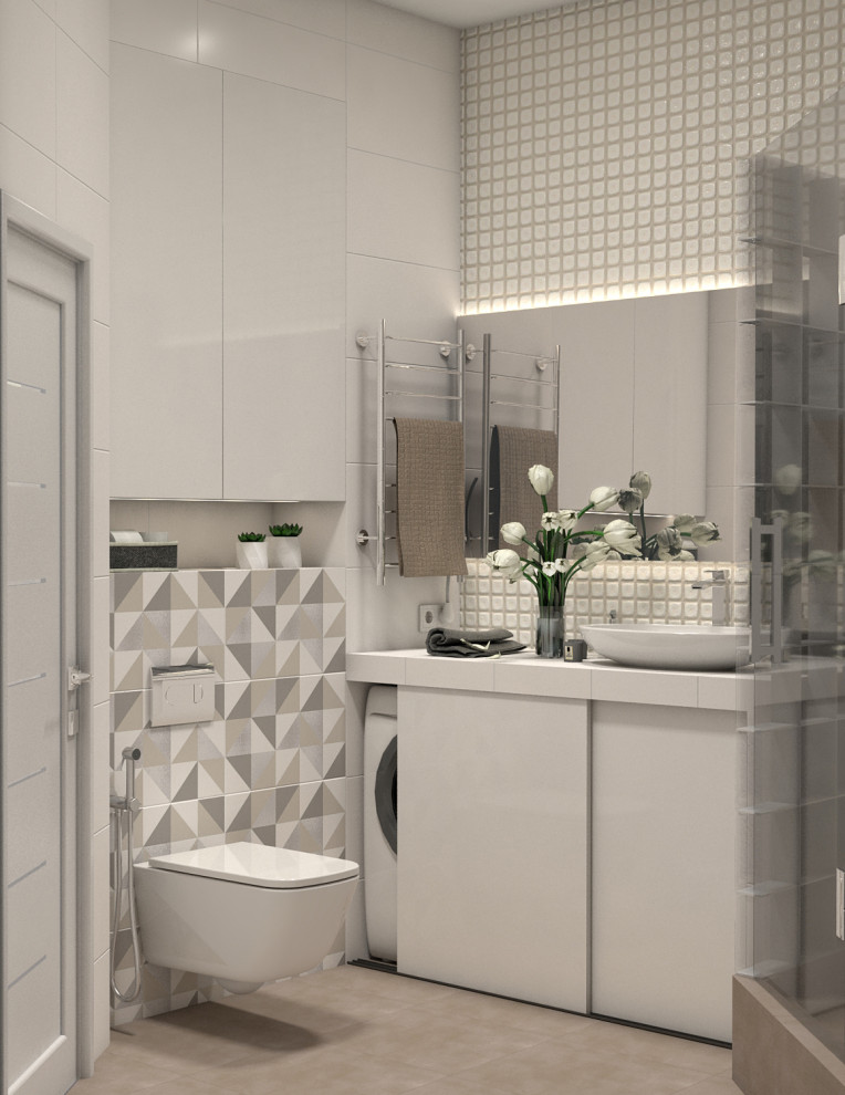 2 варианта одной душевой в Ростове-на-Дону