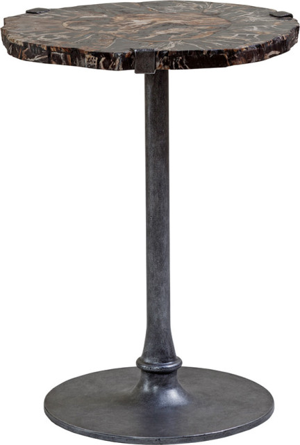 Kane Spot Table - Antiqued Iron