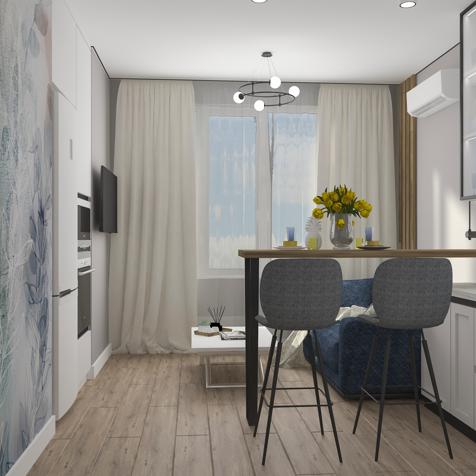 Однокомнатная квартира