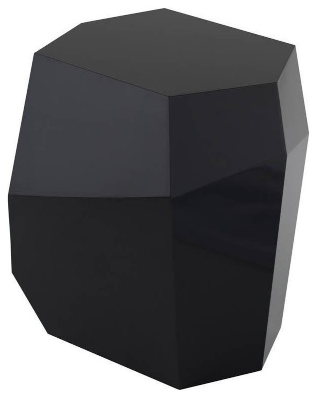 Jillian Black Side Table Contemporary Side Tables And End Tables