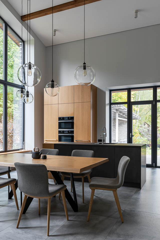 Загородный дом в лесу