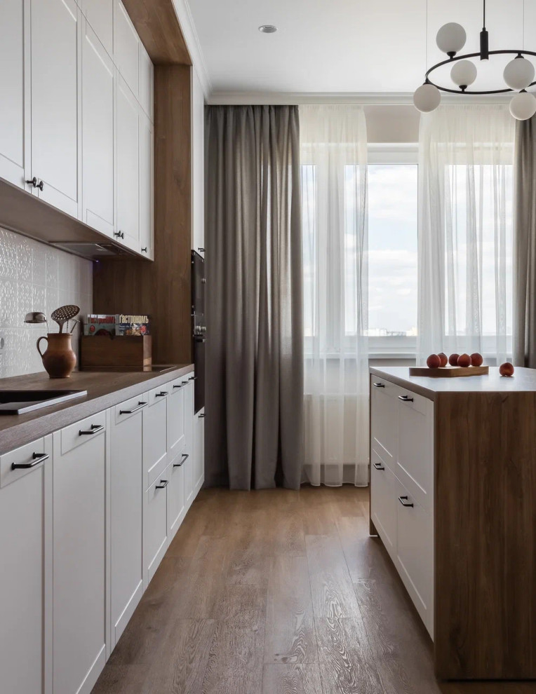 Светлая квартира с видом в Челябинске 120м/кв