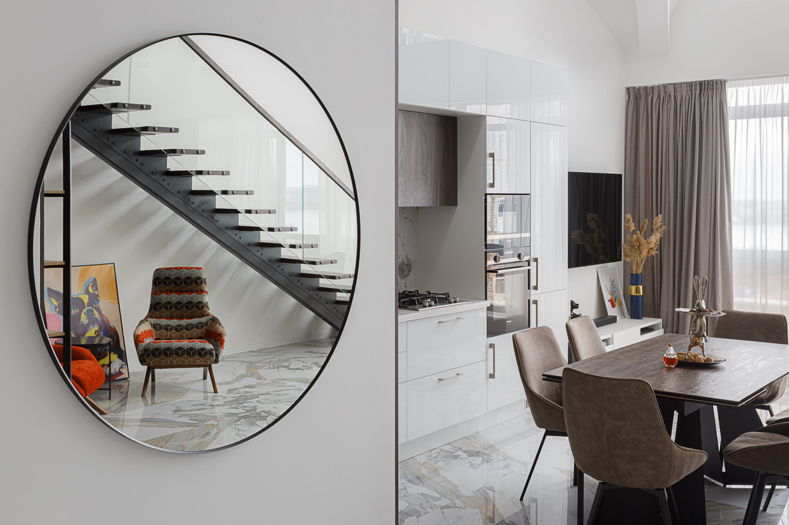 Дизайн-проект двухуровневой квартиры автор Дарья Копылова