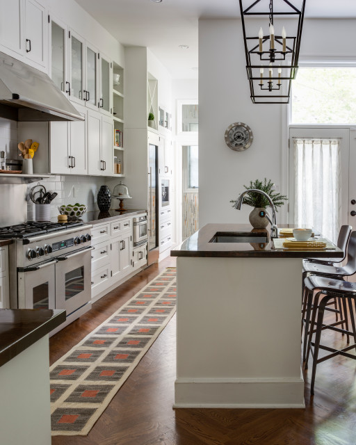 NYC Townhouse transitional-kitchen