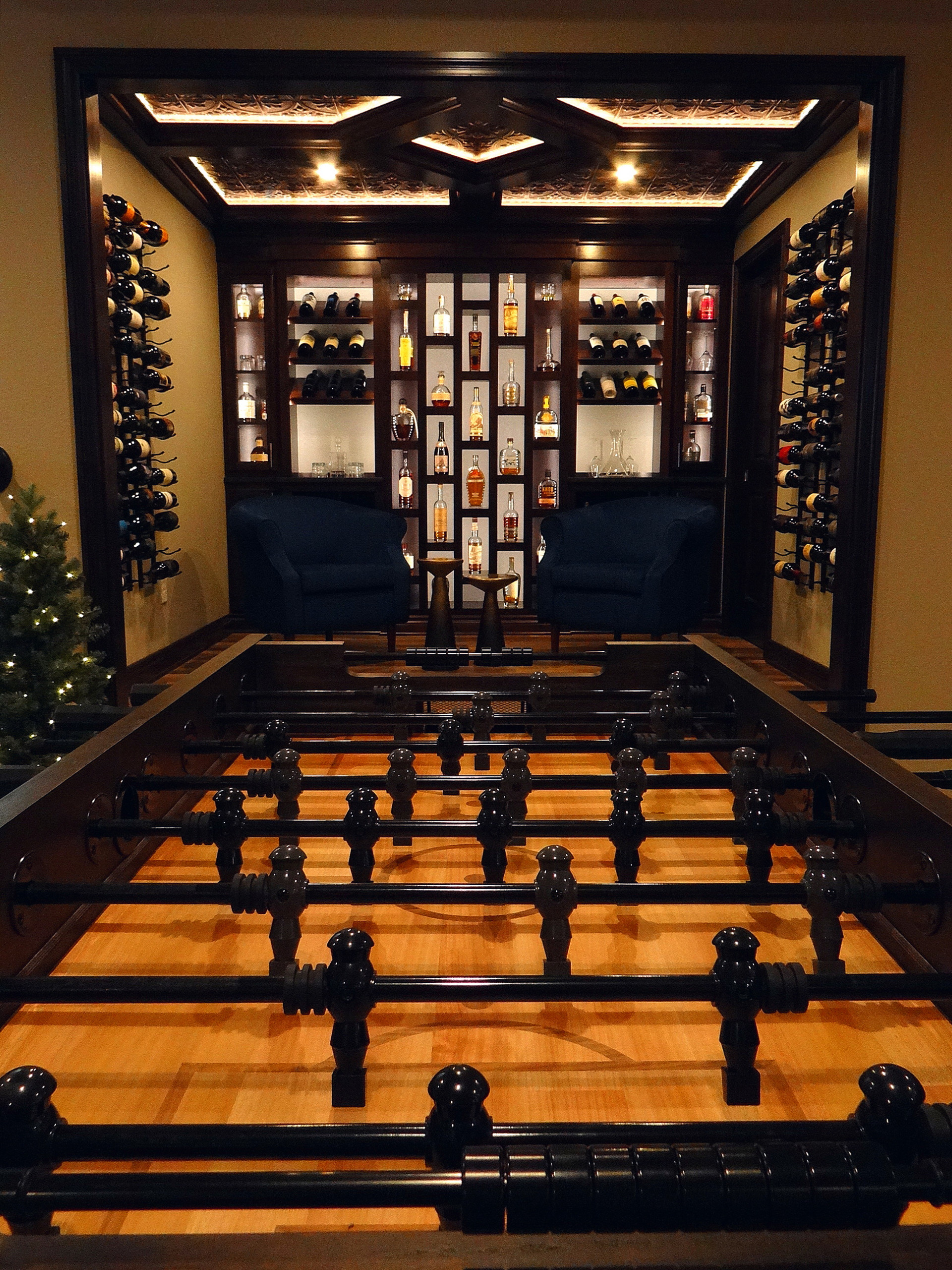 Sussex Residence - Lower Level Wine Room