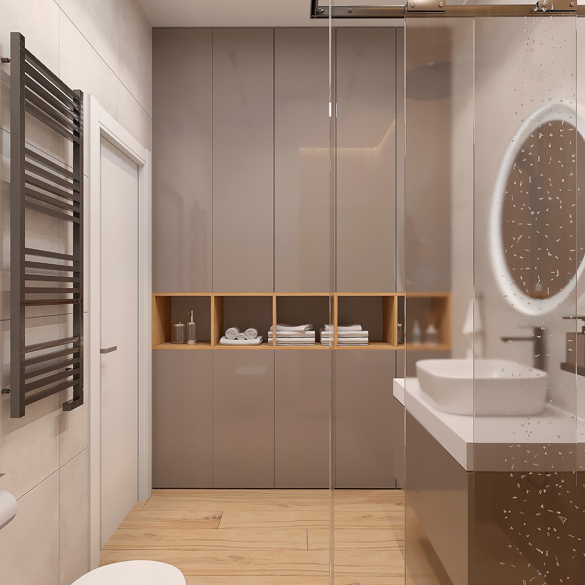 Семейные ценности. Душевая.