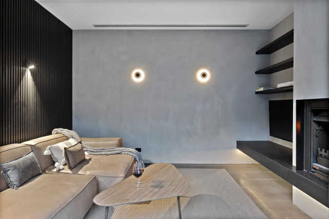 Merricks contemporary-vardagsrum