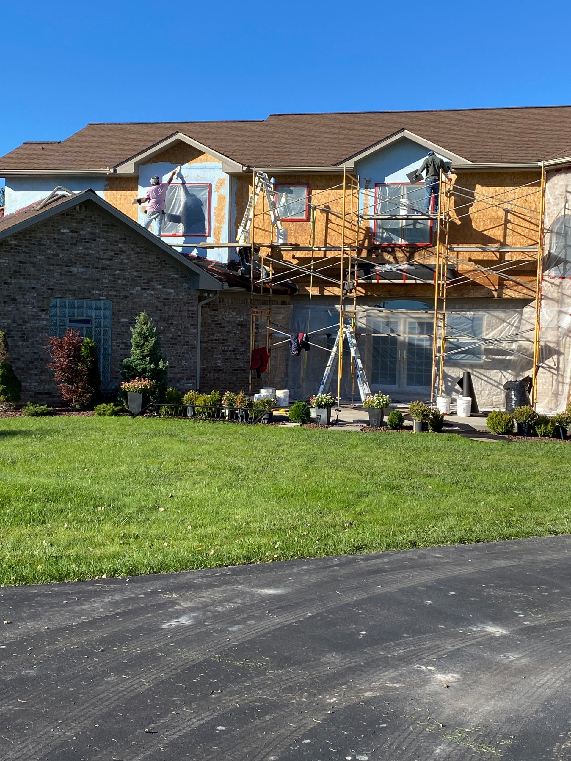 Stucco EIFS Siding Project