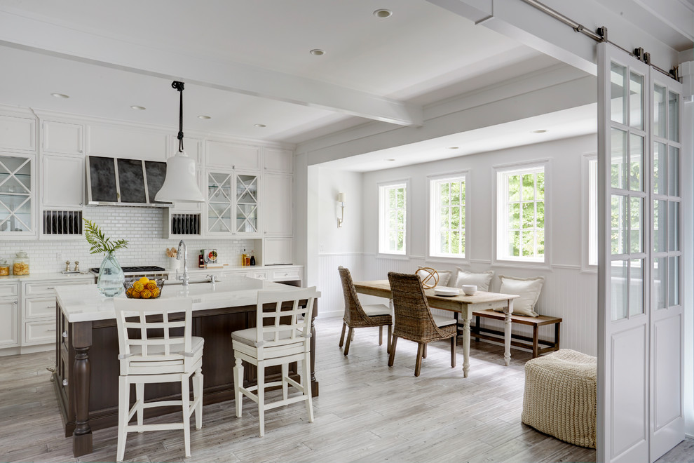 Kitchen - transitional kitchen idea in Chicago