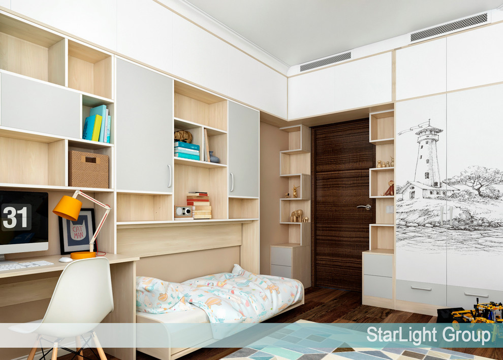 Дизайн детской для двух мальчиков 5 и 7 лет