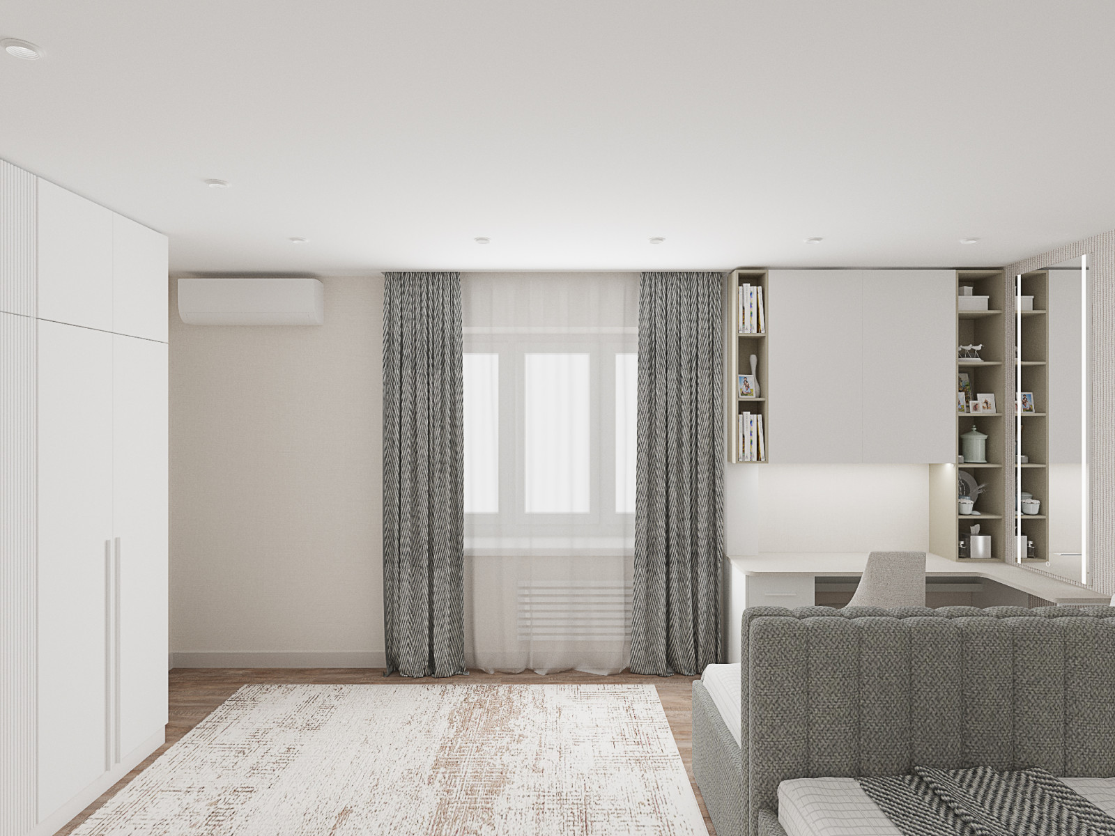 Детская комната для двух девочек.