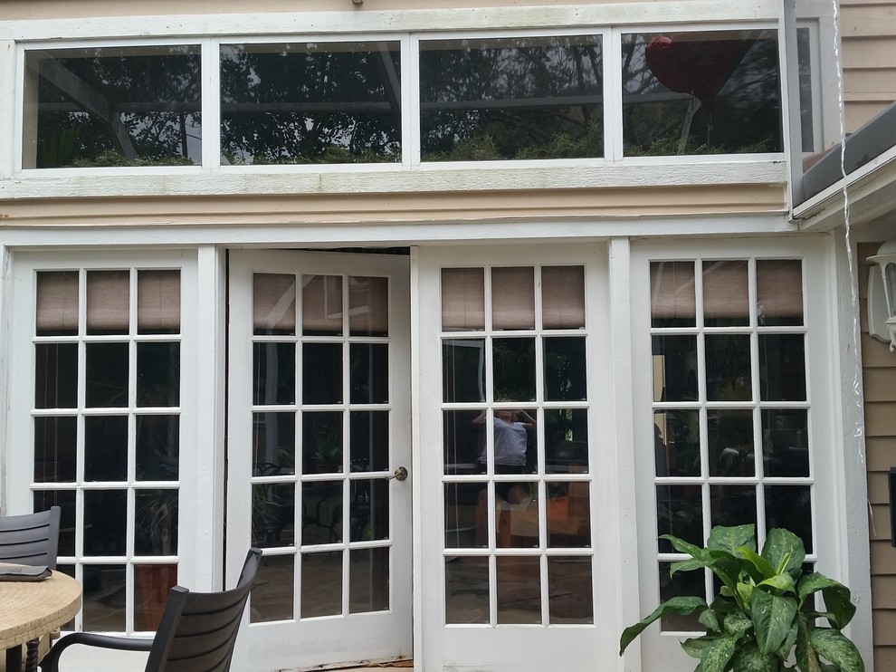 Replacing French doors to patio