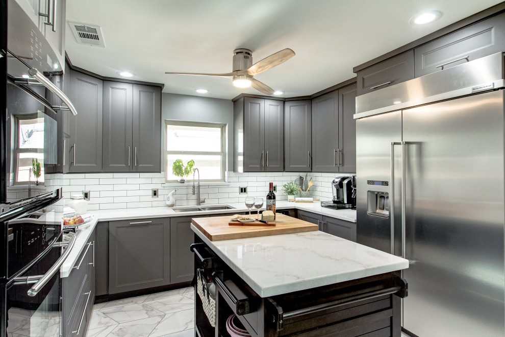 A.C. Kitchen Modern Kitchen Dallas by Design REMODEL Pros Houzz
