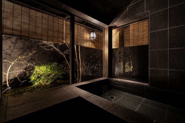 京都市 吉文字町のリノベーション japanisch-badezimmer