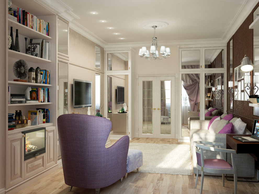 гостиная в классическом стиле