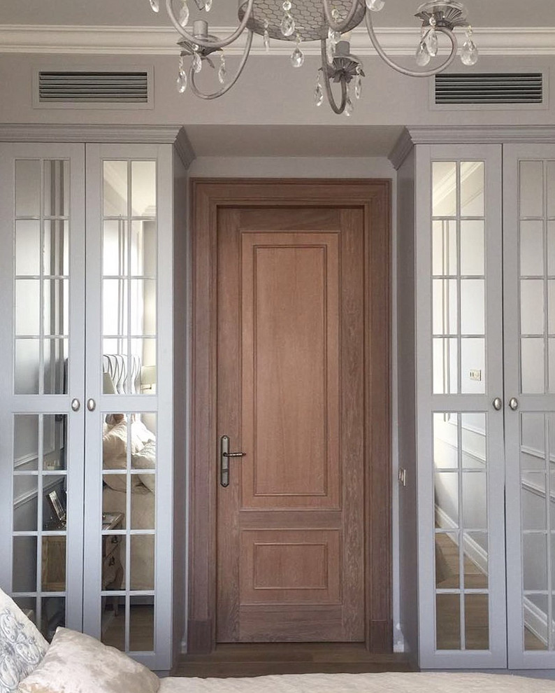 Массив из ясени и Шкаф из дуба