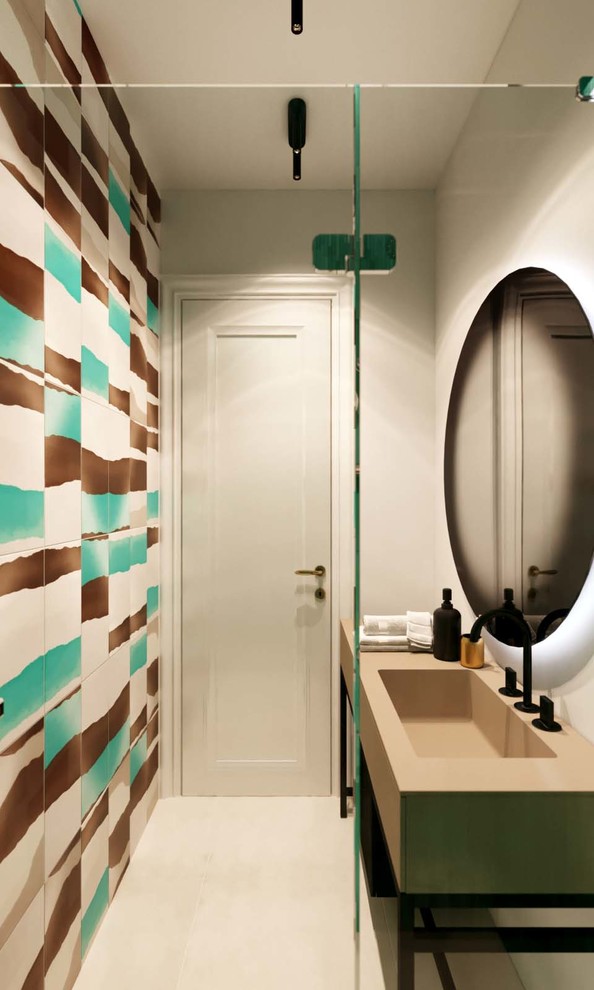 Модный интерьер двухкомнатной квартиры в духе современной Европы 75 метров