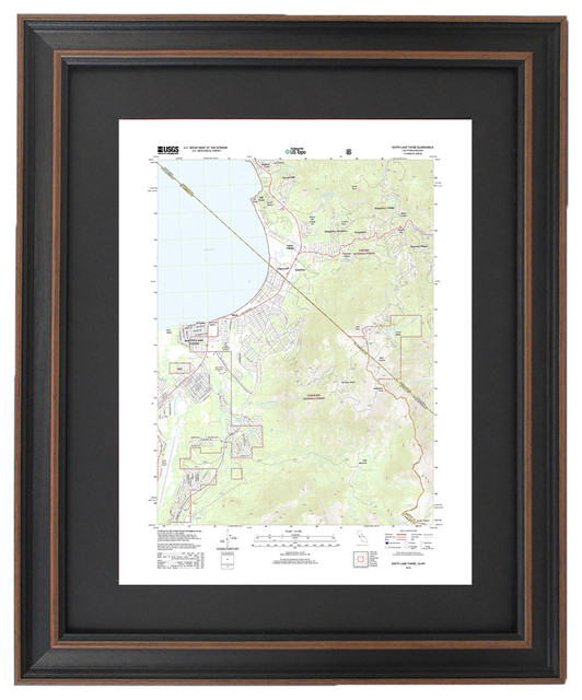 Lake Tahoe Navigation Chart