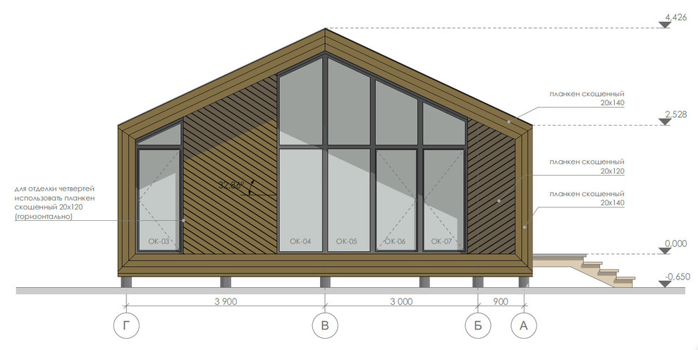 Готовые проекты домов различной конфигурации и площади