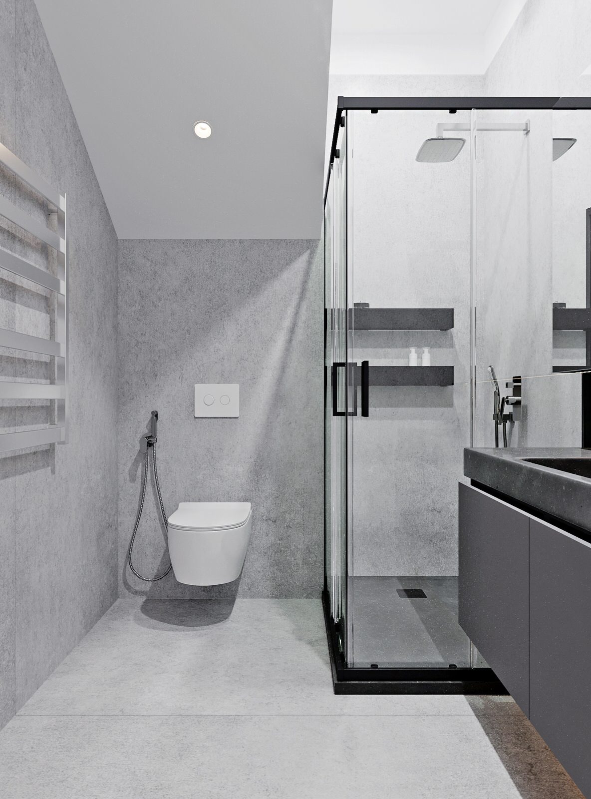 Интерьер душевой