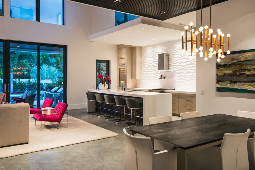 Modern Old Naples Home - Contemporary - Dining Room - Miami - by BUILD ...
