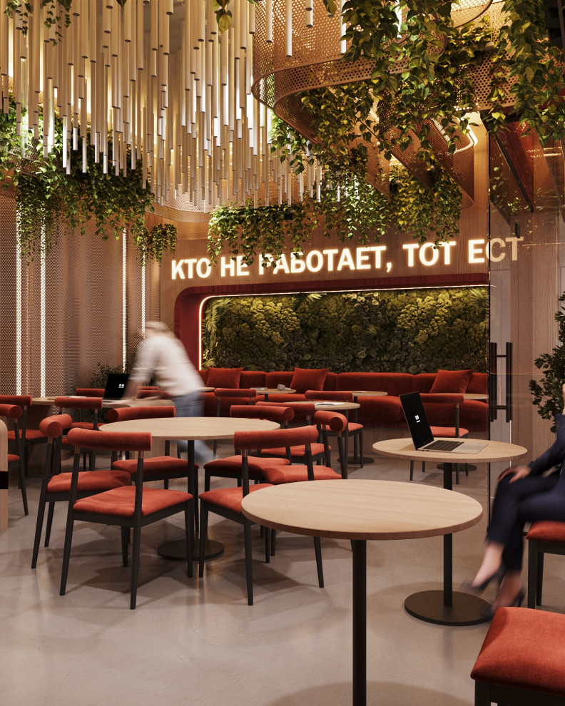 Кухня сотрудников. Штаб-квартира Совкомбанк Поволжье