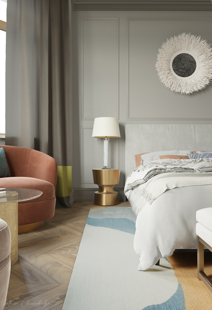 Двухкомнатная женская квартира с эркером