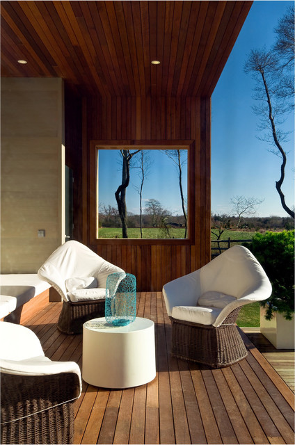 Fieldview moderne-veranda