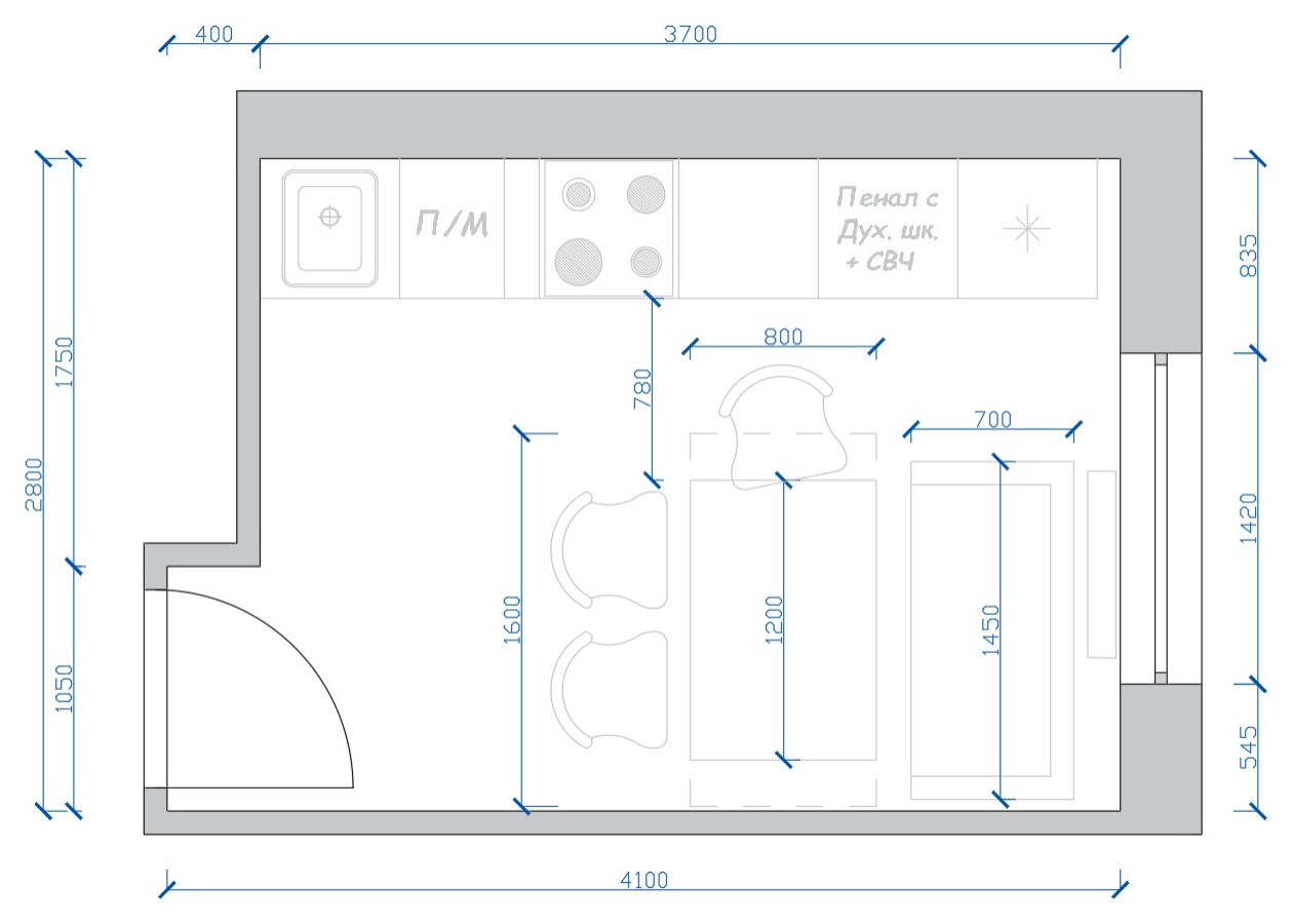 Консультация по подбору мебели