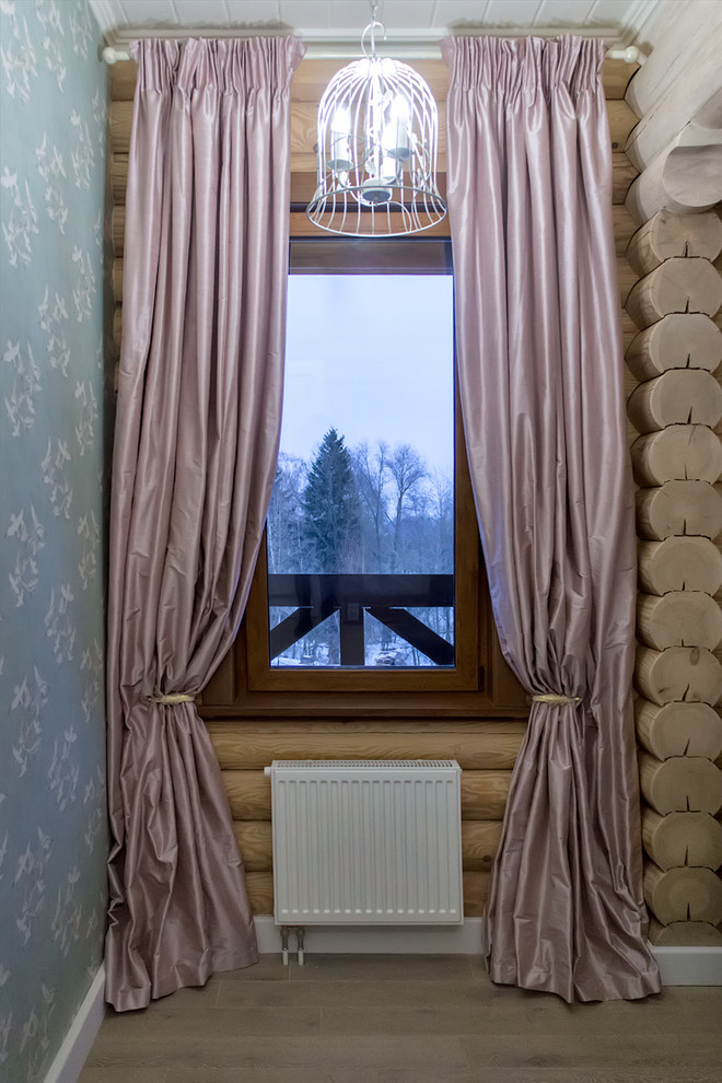 Бревенчатый дом в Подмосковье