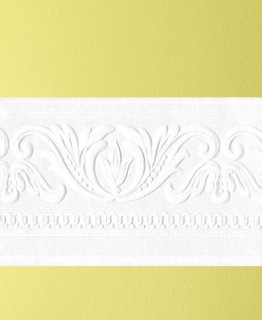 Classic Scrool Paintable Border Wallpaper - Contemporary - Wallpaper