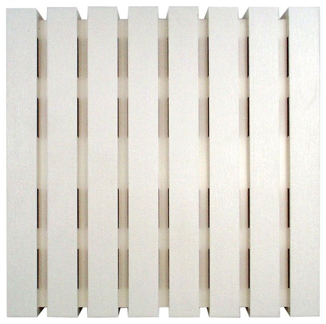 Craftmade Premium Builder LOUD 2-Note Chime Slatted Cover in White