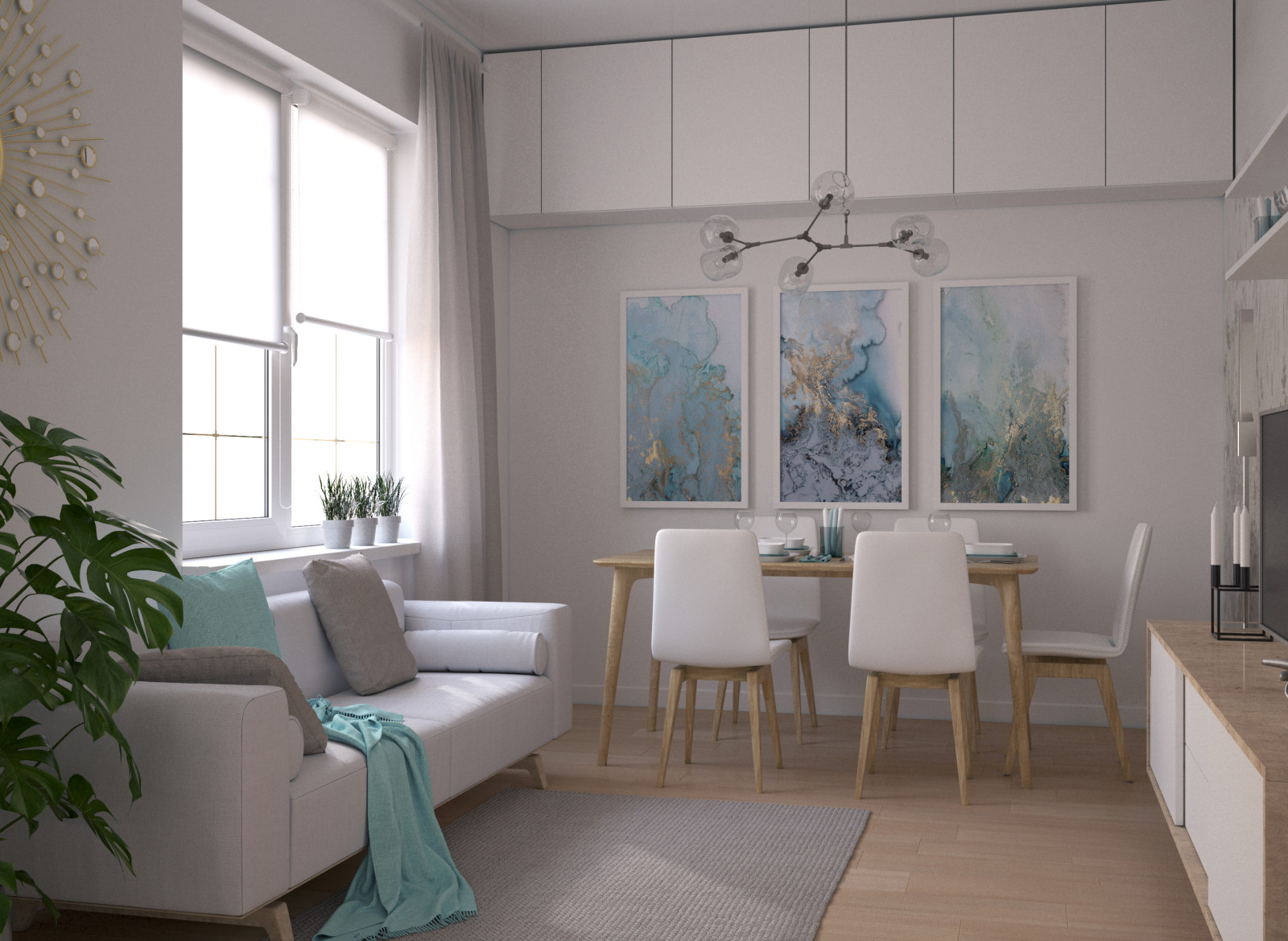 Проект 2 к.кв. ЖК Гольфстрим