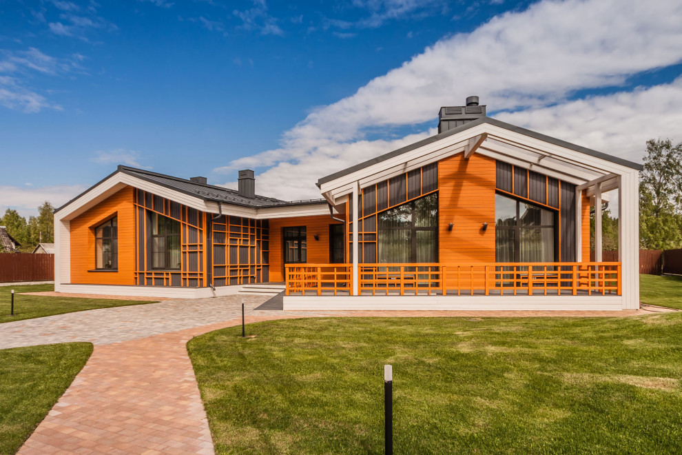 Одноэтажный коттедж в Песках