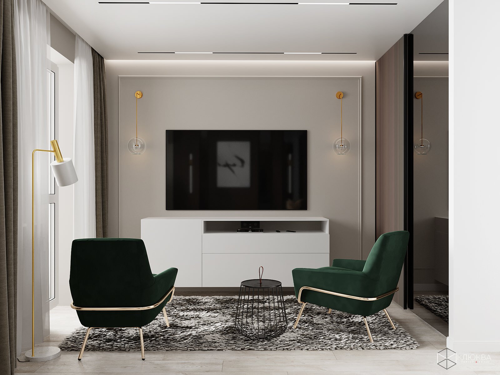 Проект квартиры 67,5 кв.м