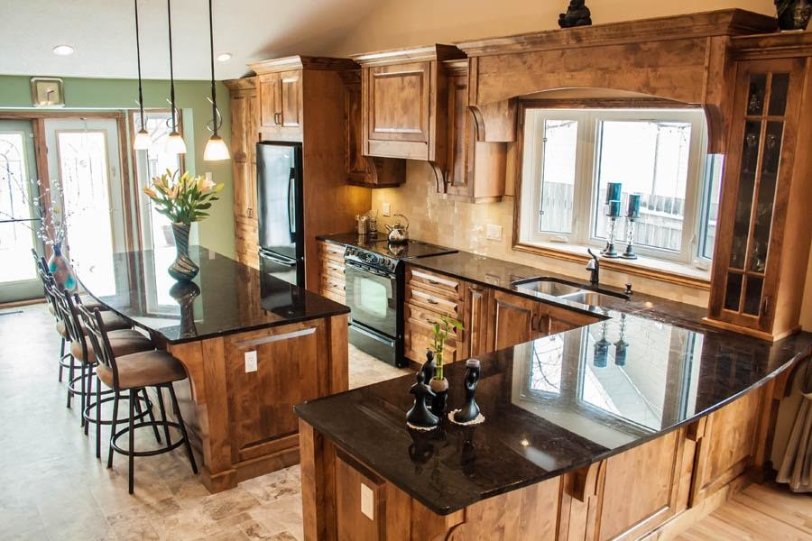 Farmhouse Kitchen Redesign with Custom Cabinets