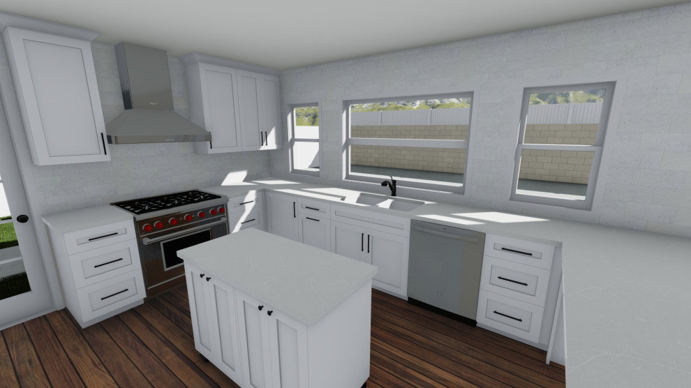 The Davis Residence Kitchen & Front Remodel
