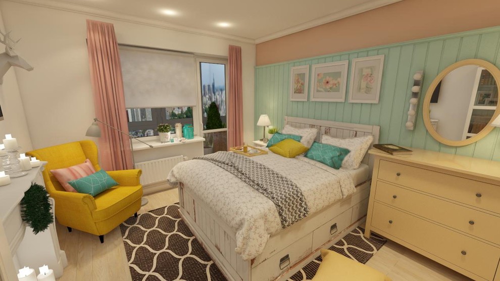 Яркая квартира в Скандинавском стиле