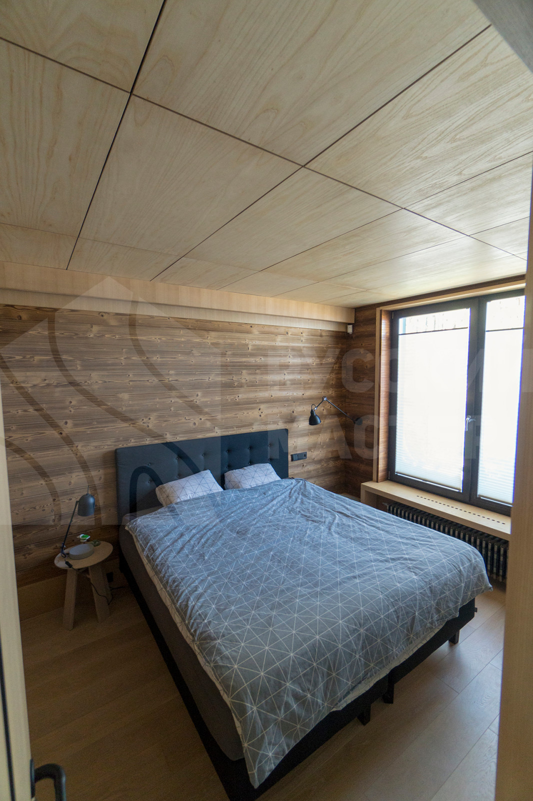 Одноэтажный дом в современном стиле с уютной сауной