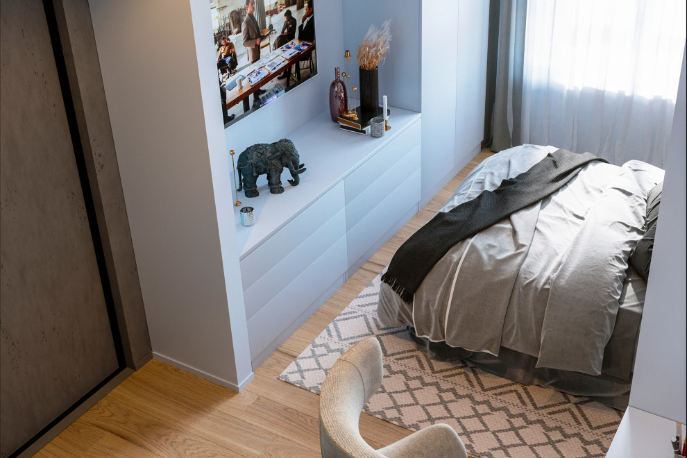 Дизайн интерьера  3-х комнатной квартиры 113 кв.м. - ЖК «LIFE-Ботанический сад»