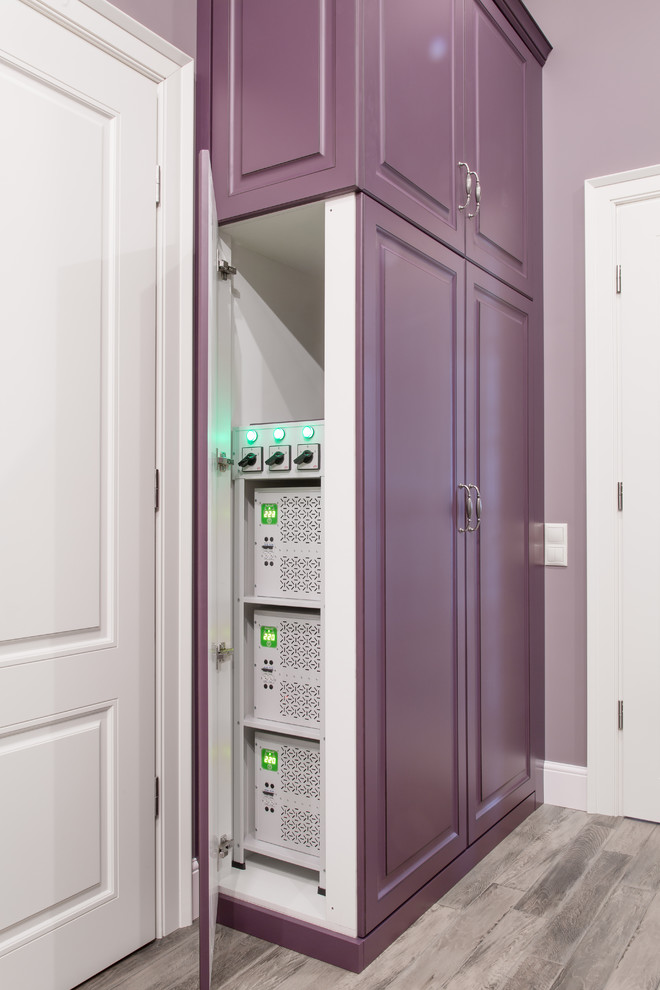 Прихожая для загородного дома "Проект во Внуково"