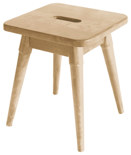 Arendal Solid Wood Square Stool Midcentury Vanity Stools And Arendal Solid Wood Square Stool Midcentury Vanity Stools And Benches By New Ridge Home Goods