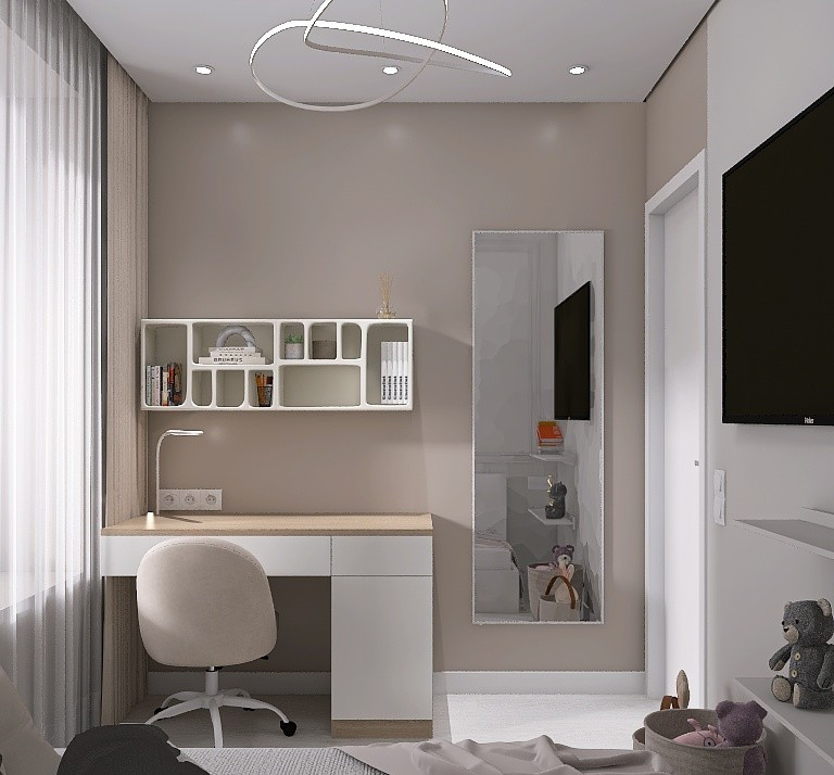 Дизайн-интерьера квартиры 34 м²