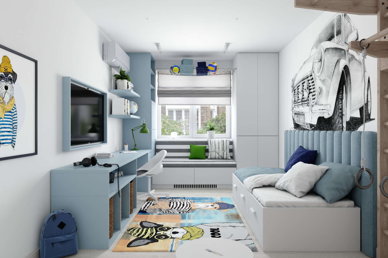 Дизайн квартиры в ЖК Король Плаза