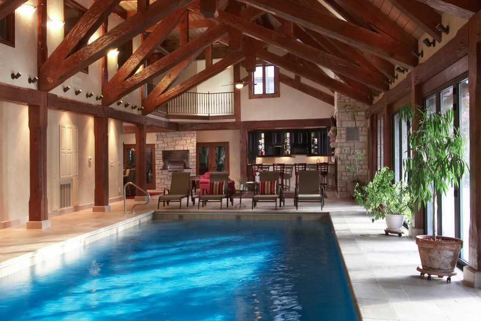 Traditional pool in St Louis.