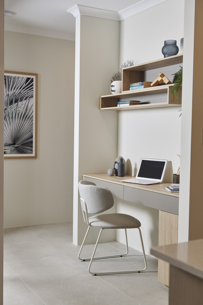 This is an example of a modern home office in Perth.