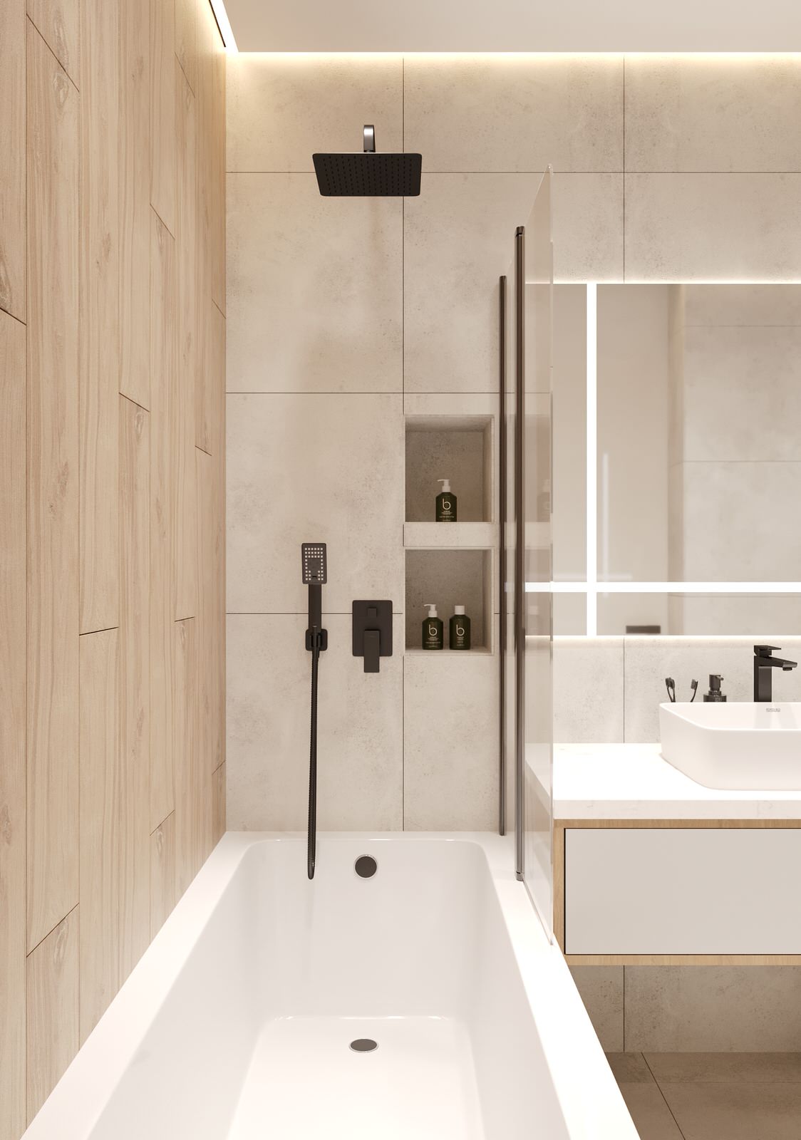 Санузел в ЖК Александровский