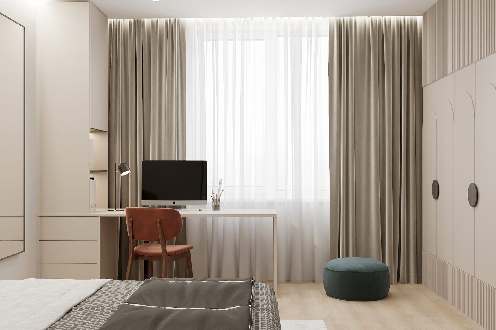 Minimalist apartment 120 m2