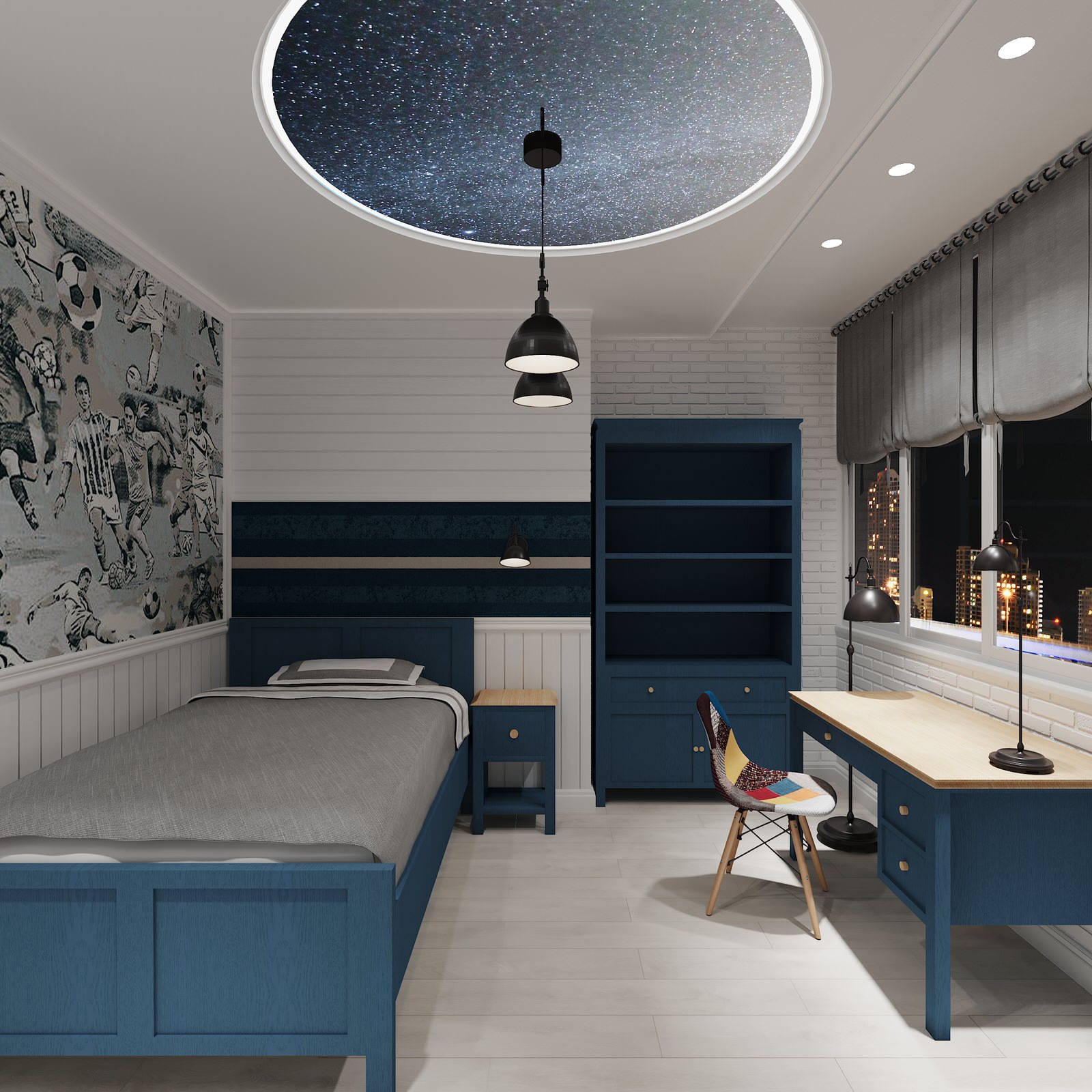 Дизайн - проект для романтичной, нежной и семейной женщины.