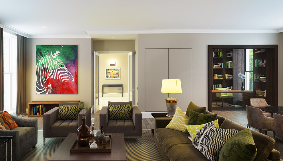 West London House 3d visualization